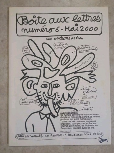 Ben vautier mai 2000 - mai, magazine