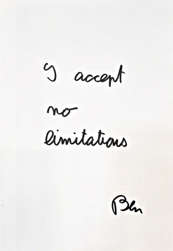Ben vautier non accetto - "non,