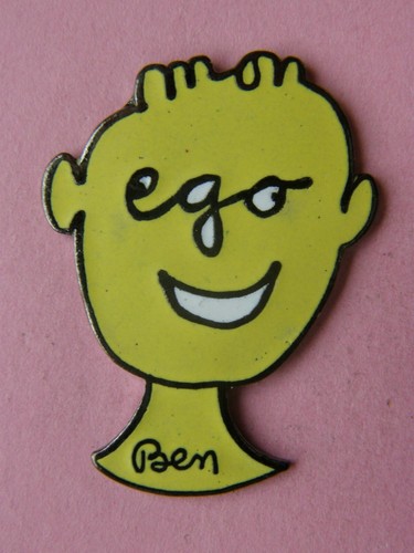 Spilla ben vautier ego - spilla,