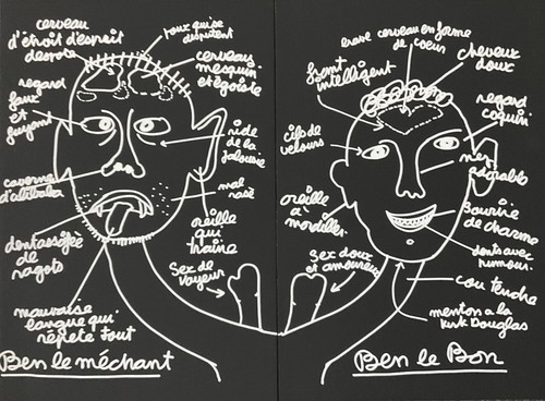 Ben vautier kostabi haring - ben,